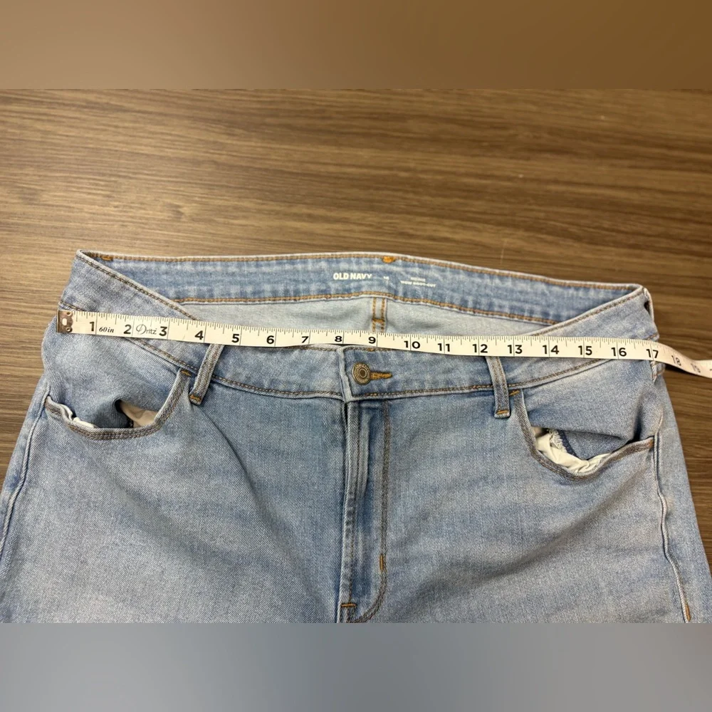 Old Navy Mid Rise Wow Boot Cut Size 16 - Picture 4 of 8